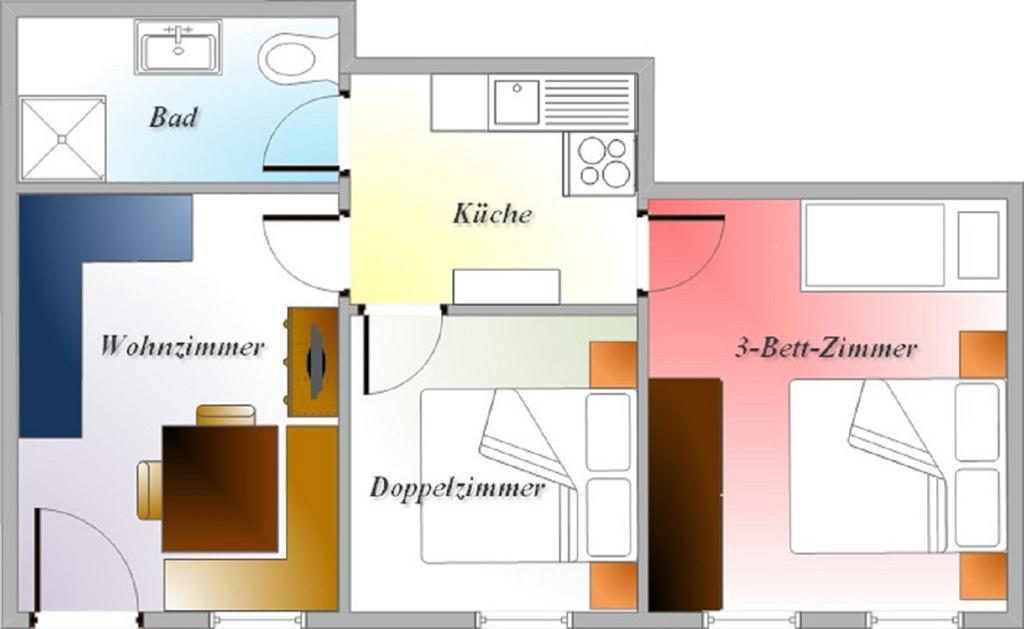 Apartment Christian ไมย์อาโฮเฟิน ห้อง รูปภาพ
